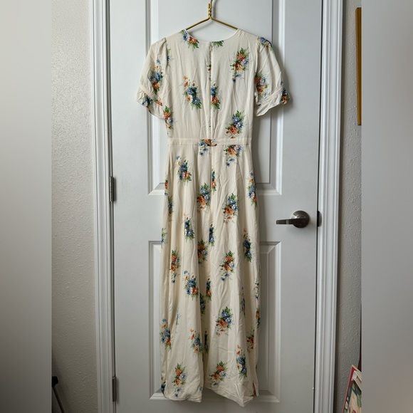 Madewell Ruffle-Sleeve Maxi Dress in Classic Corsage - Picture 10 of 10